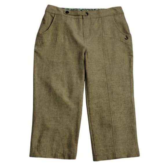 NWT ISIS DO-BE CAPRI Shiitake 4 Adjustable Waist - Picture 5 of 9